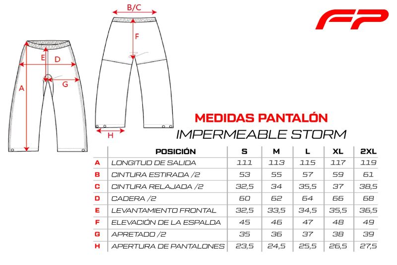 IMPERMEABLE STORM NEGRO