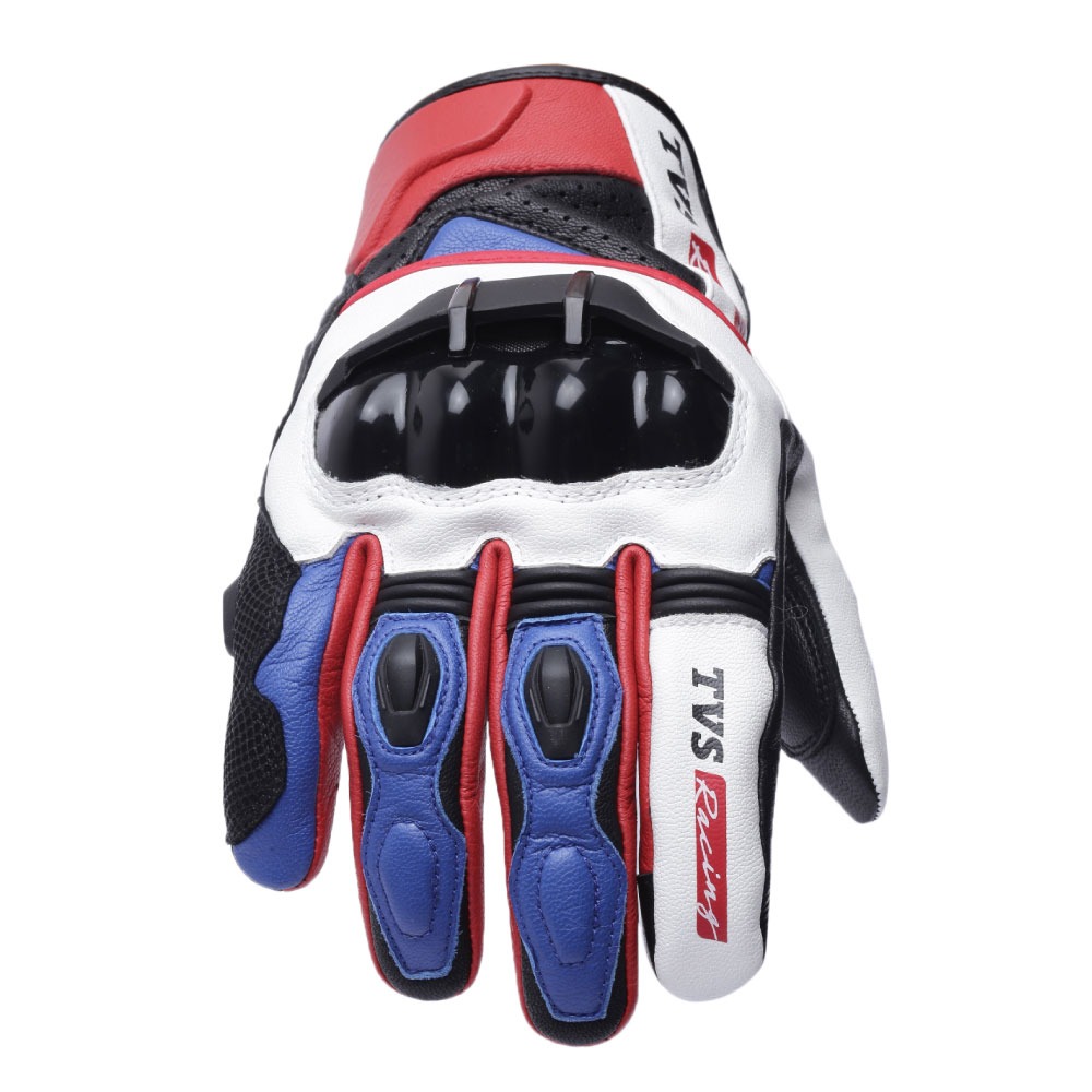 GUANTES BLANCO/ROJO/AZUL